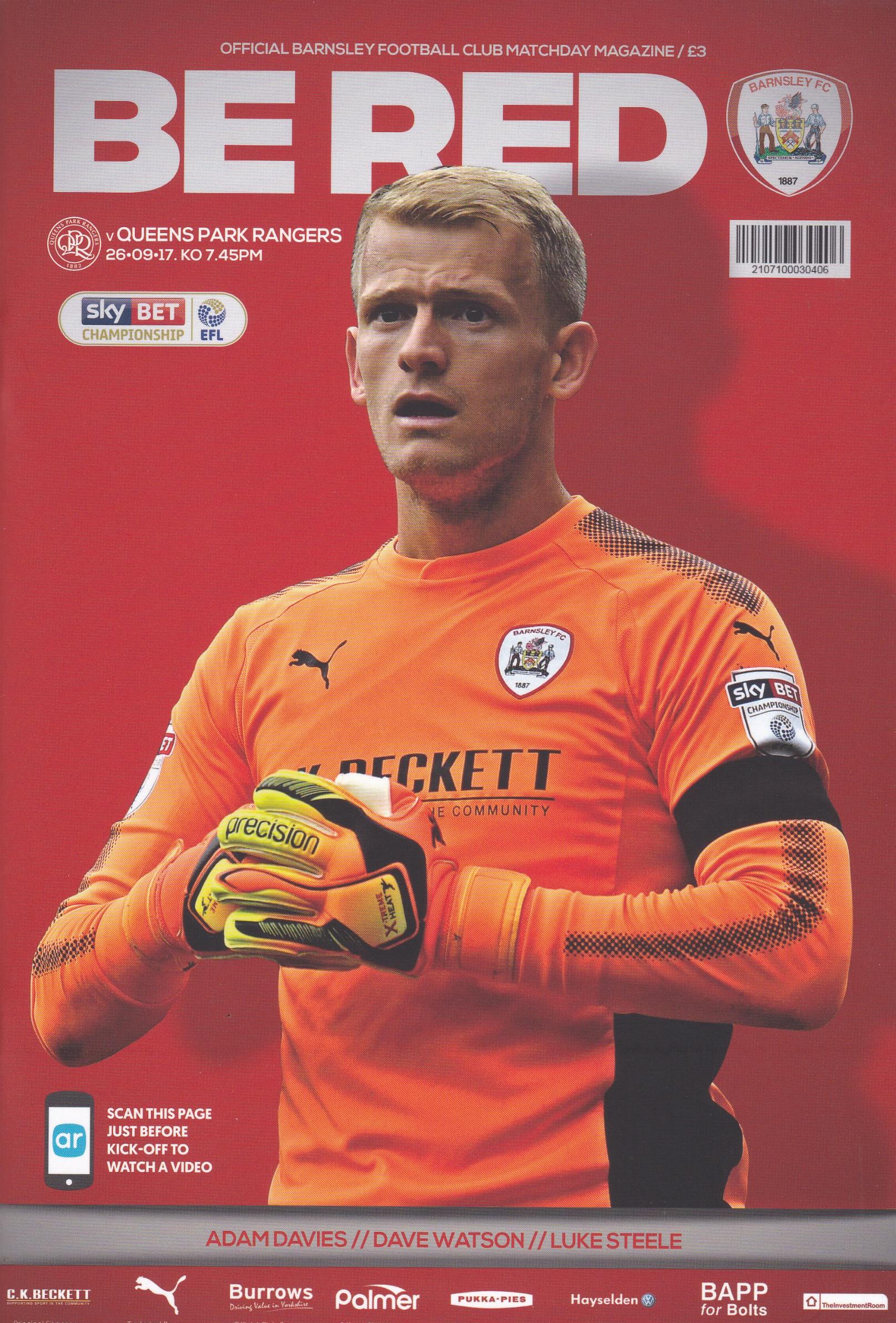 BARNSLEY v QPR 2017/18